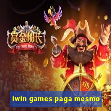 iwin games paga mesmo